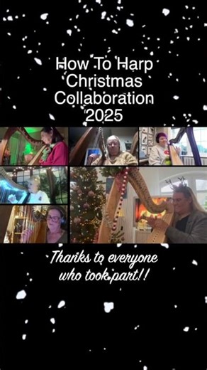 The 6th and best Christmas Harp Collaboration yet? All 6 are our favourite! 😂