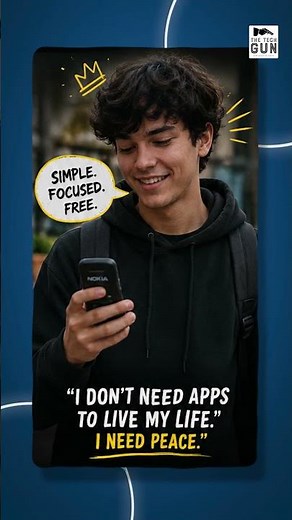 Gen Z Digital Detox 😮 Why Dumb Phones Are Trending in 2026 ‪@TheTechGun-s9y‬