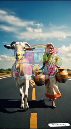 Dadi Aur Choti Bakri | Cute Moral Story for Kids #kidsvideo #storytime