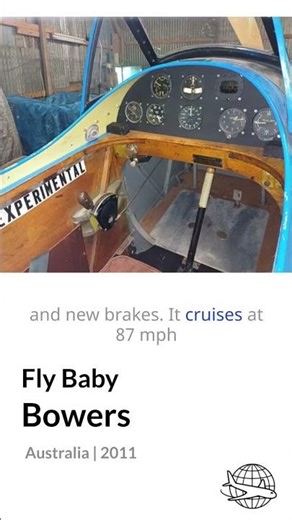 2011 Bowers Fly Baby | Light Sport Aircraft FOR SALE! (Microlight Fun!)