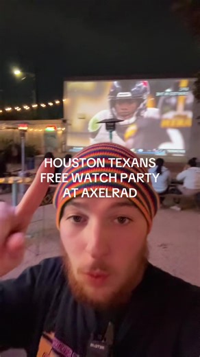 Come to @AxelradHouston to watch the @Houston Texans for free #houston #texans #nfl #playoffs #free