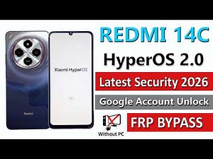 Redmi 14c Frp Bypass Android 15✅ Redmi 14c Frp Unlock Without PC✅ Redmi 14c Hyperos 2.0 Lock Bypass✅
