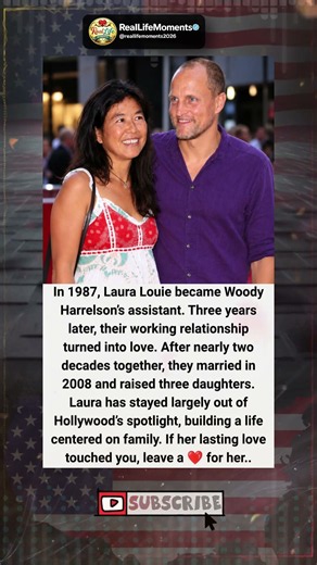 Woody Harrelson and Laura Louie, A Love Story That Began at Work