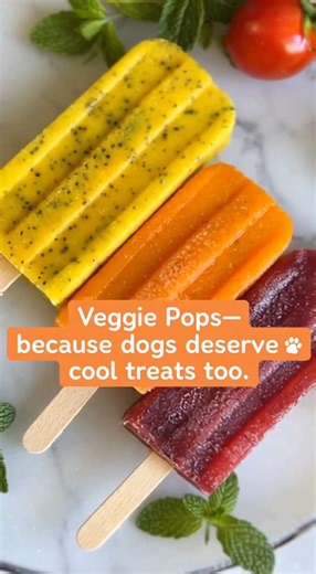 These refreshing veggie pops are a simple way to help keep your dog cool and hydrated during warm weather. Made with wholesome vegetables and yogurt, they’re especially helpful during heatwaves when hydration matters most. Prep Time: 10 minutes Freeze Time: 8 hours Total Time: 8 hours 10 minutes Servings: 12 pops Course: Dog Treats Cuisine: American Equipment: Blender or food processor Popsicle molds or ice cube trays Ingredients: For the Pops: 1 cup (240 g) vegetable purée (carrot, sweet potato