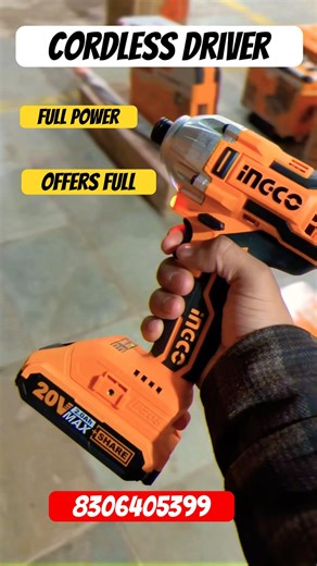 INGCO Impact Driver Perfect for DIY & Pro Use #viral #trending #shorts #shortsviral #trendingshorts