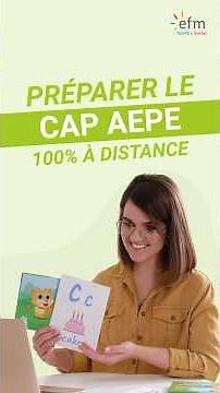 Formation CAP AEPE 100% à distance !