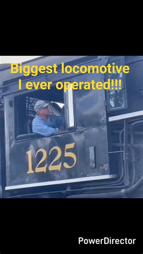 Paul operating #1225 The real Polar Express #neowilsonrailway