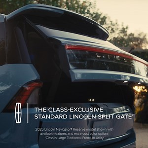 18K views · 18 reactions | The all-new Lincoln Split Gate illustrates how innovation and convenience go hand in hand in the 2025 Lincoln Navigator® SUV. | Lincoln | Facebook