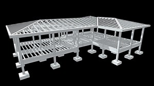 ESTRUTURA_MANUEL PEREIRA - 3D model by rafaelsarmento