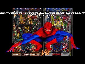 4K Spider-Man Classic Vault Edition VPin Workshop Mod vs Siggi's Original (3 Screen Setup)