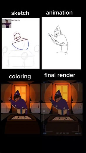 Doña Aguacate on Instagram: "Animation progress #animation #ibispaintx #strangerthings5 #strangerthings"