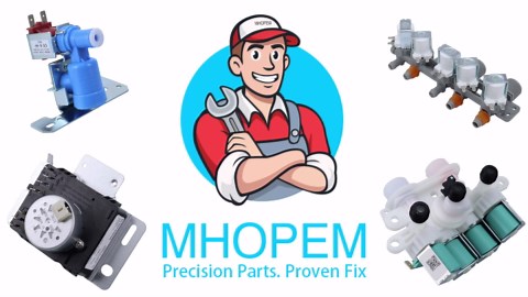 W10745654 W10857611 WPW10436306 Dryer Timer – for Whirlpool, for Kenmore, for Maytag, for Amana; 7-Terminal D-Shaft – Fits AGD4675YQ0, AGD4675YQ3, 7MWGD1500AQ0, 7MWGD1500AQ2, RGD4516FW0, VGD6505GW1