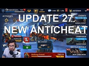 New Anti-Cheat Update 27 in Modern Combat 5 - LIVE!#164