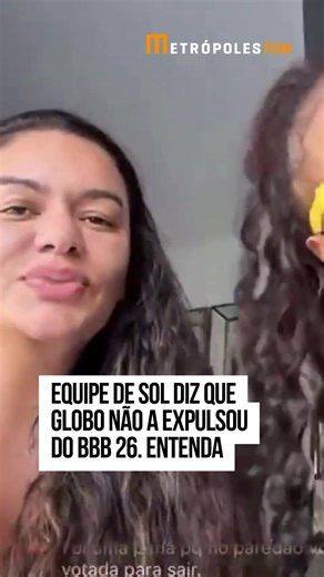 Um dia depois de deixar o BBB 26 por ter agredido Ana Paula, Sol Vega usou as redes sociais nesta quarta-feira (12/2) para explicar como ficou a relação com a emissora responsável pelo reality show. Ao seguidores, a veterana afirmou que foi “acolhida pela equipe da Globo” e que, apesar do caso de agressão, continua com o contrato vigente. “As notícias são super positivas! Estamos muito felizes com o acolhimento da equipe da Globo e não houve de fato essa expulsão”, explica uma das responsáveis p