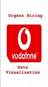 🚀 Vodafone Hiring 2026 | Data Visualization + SQL Job | Freshers Can Apply #fresherzone