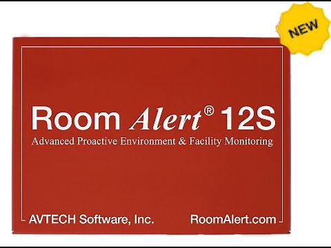 Introducing the Room Alert 12S - Advanced & Secure Environment Monitoring From AVTECH