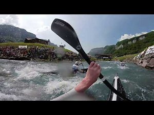 360° VR on Great Britains K1 Team / 2018 ICF Wildwater Canoeing World Championships Muota
