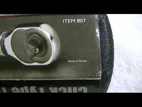 Harbor Freight - Pittsburgh Pro Click Type Torque Wrench 3/8" Drive