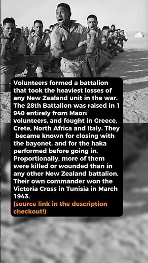 Volunteers Took the Heaviest Losses of Any New Zealand Battalion #short #history #ww2