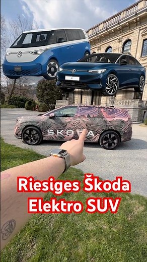 7-Sitzer Elektro SUV von Škoda!