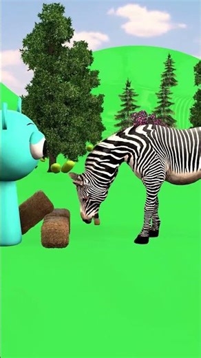 Sprunki feeds the zebra 🦓 #FunnySprunki #Shorts #USA #Europe