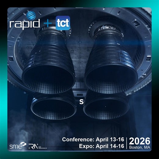 Aerospace is one of the most demanding manufacturing environments in the world. Additive manufacturing is now meeting that standard. At RAPID TCT 2026, OEMs, suppliers, and engineers will share how AM is enabling lightweight structures, high-temperature materials, certified components, and scalable production. Request your exclusive conference discount. Thomas Menino Convention & Exhibition Center | Boston, MA Expo: April 14–16, 2026 Conference: April 13–16, 2026 | RAPID TCT Event