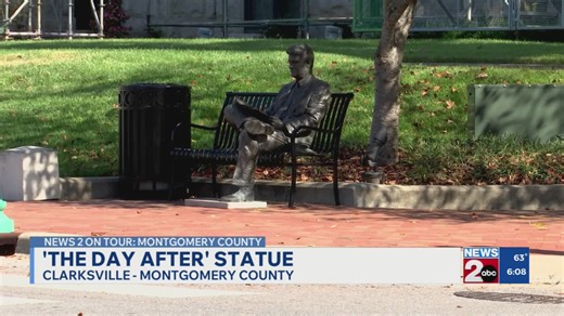 'The Day After' statue in Clarksville, TN