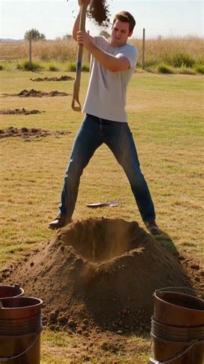 I Turned My Lawn Into a Giant Volcano 🌋