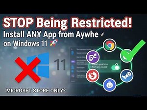 How to Install Apps NOT from Microsoft Store (Windows 11/10 Guide 2026)