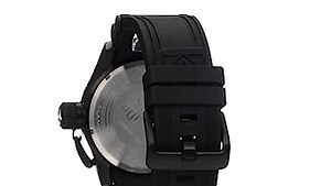 Watch Invicta Men's 1755 Aviator Flight GMT Black Dial Black Polyurethane Watch on Amazon Live