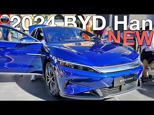New 2024 BYD Han - Walkaround REVIEW exterior & interior (IAA)