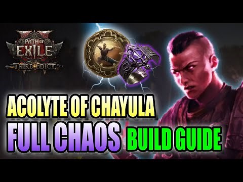 Full Chaos Damage Hollow Palm Acolyte of Chayula Monk Build Guide