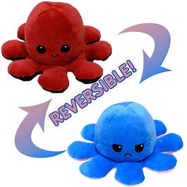 Plush Reversible Octopus Toy