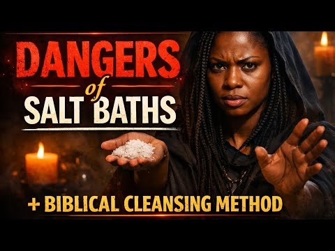 Ex-Witch Warns: The Hidden Dangers of Salt Baths + Biblical Cleansing Method