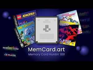 MemCard.art launch stream: Let's hunt down some PSone Memory Card icons!
