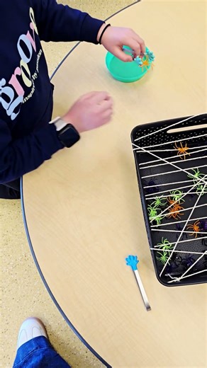 Halloween Spider Fine Motor Activity