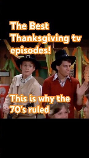 Happy Days Thanksgiving 🦃 | Classic ’70s TV Nostalgia! #retro #retrotv #classictv #thanksgiving