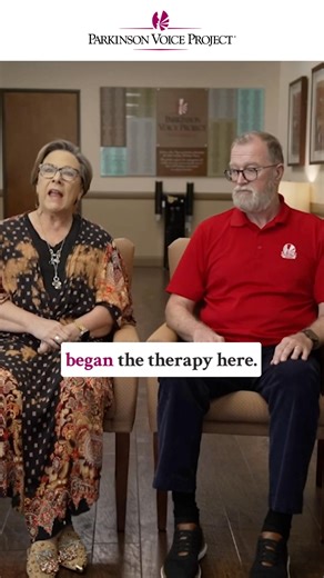 David and his Care Partner Elizabeth talk about how SPEAK OUT!® Therapy helped him REGAIN and RETAIN his speech and swallowing, and how education strengthened their partnership in managing Parkinson’s. Begin your journey with INTENT at: https://parkinsonvoiceproject.org/program/find-a-provider/ #ParkinsonVoiceProject #SPEAKOUTTherapy #ParkinsonsAwareness #CarePartners #RegainRetain #SpeechTherapy #WithYouForTheLongHaul | Parkinson Voice Project