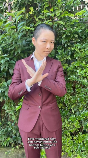 Forget history, there’s a much more practical reason to leave that second button alone. #shaneave #custom #bespoke #androgynous #lgbtqia #tomboy #tomboystyle #sydney | SHANE Ave.