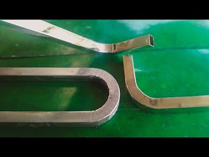 How to bend square tubing | square tube bending