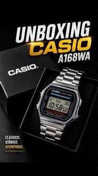 I bought the Casio A168W! See what’s in the box 👀