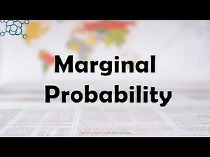 Marginal Probability