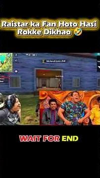 Raistar Funny Over confidence Moments 🤣 ||