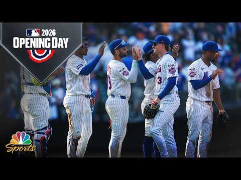 Mets' new-look offense offers optimism after breezing by Skenes, Pirates on Opening Day | MLB on NBC