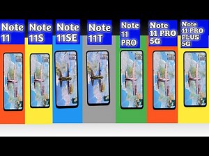 Redmi Note 11 Pro+ vs Redmi Note 11 Pro 5G vs Note 11 Pro vs Note 11/11S | Battery Drain Test |