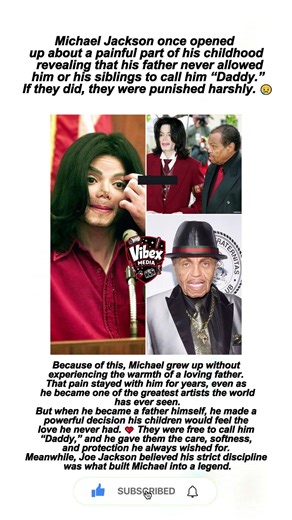 Michael Jackson's Father Never Let Him Say "Daddy" – So He Made Sure His Kids Could ❤️ #jojackson
