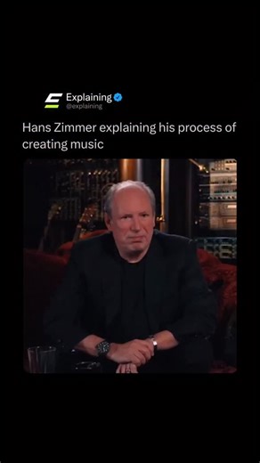 Explaining on Instagram: "Hans Zimmer is one of the most influential film composers of all time, known for reshaping what modern movie scores sound like. Blending traditional orchestration with electronic elements, Zimmer helped move film music away from classical-only styles and into a more experimental, emotionally driven direction. He is behind some of the most recognizable scores in cinema history, including The Lion King, Inception, Interstellar, Gladiator, The Dark Knight Trilogy, and Dune