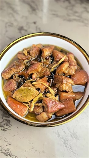 Delicious Pork Humba Recipe with Banana Blossom | Easy Filipino Comfort Food