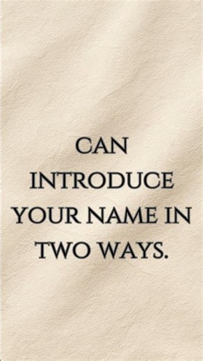 How to Say My Name Is in Czech #learning #SpeakCzech #czechlanguage #SpeakCzech #CzechLesson #czech