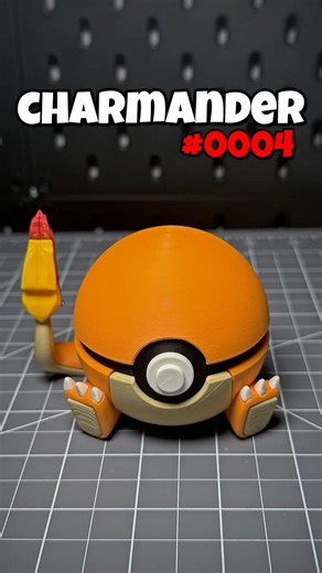 3D Printing Charmander — Day 2 of the Pokédex Challenge